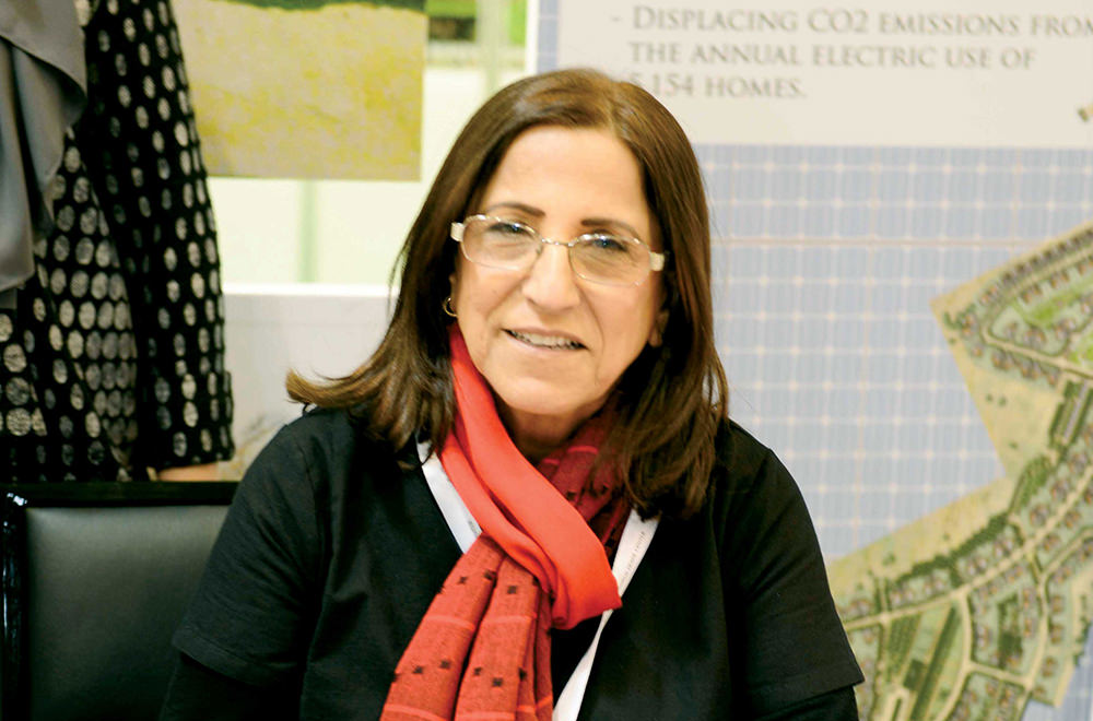 Engineer Zahra Abdulmalik, Chairperson of Bahrain Garden Club