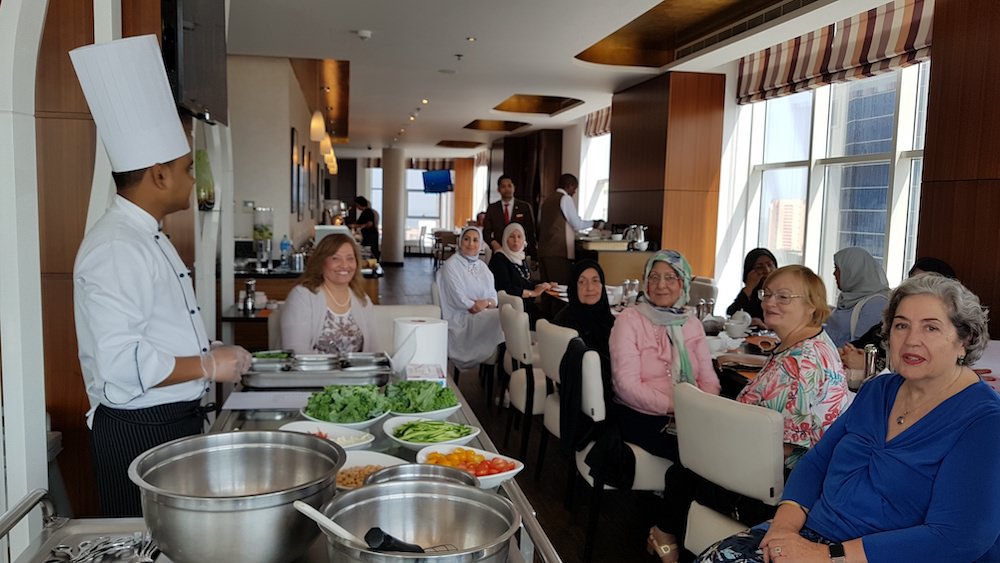 Bahrain Garden Club Breakfast at Swiss-Belhotel