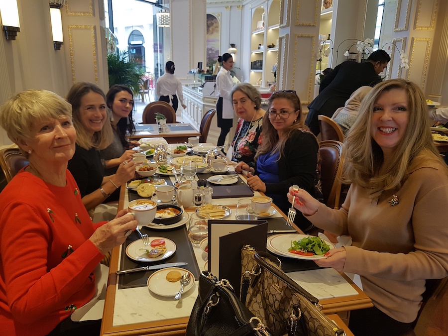 Bahrain Garden Club members’ meet for lunch at Angelina.