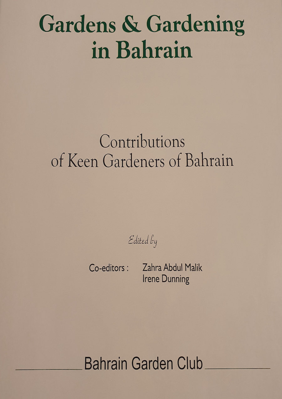 Contributions of Keen Gardeners of Bahrain