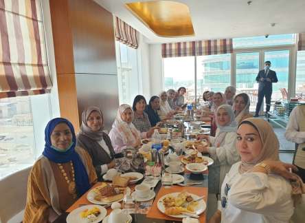 Outing day for BGC, Breakfast and cooking demonstration at Swiss Cafe