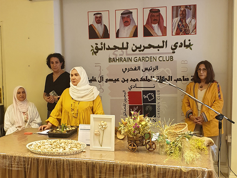 An event held at the Bahrain Garden Club