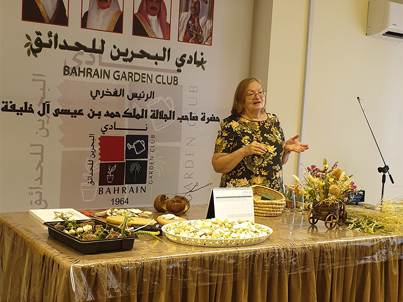 An event held at the Bahrain Garden Club