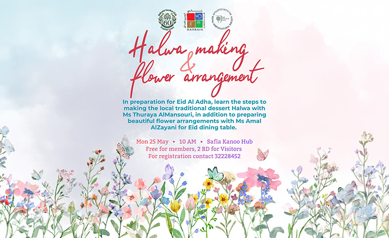 Making Halwa and Floral Arrangement